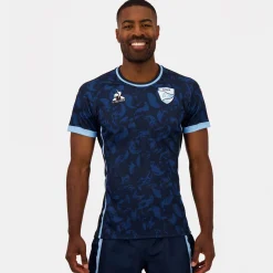 Le Coq Sportif Aviron Bayonnais - tenue de matchMaillot replica Away Aviron Bayonnais Bluenavy New