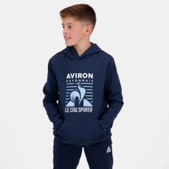 Le Coq Sportif Aviron BayonnaisSweat à capuche Enfant Sale