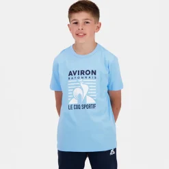 Le Coq Sportif Aviron BayonnaisT-shirt Enfant Flyblue Cheap