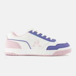 Le Coq Sportif CHAUSSURES ADOChaussures roses COURT BREAKER ado Opticalwhite/purple Flash Sale