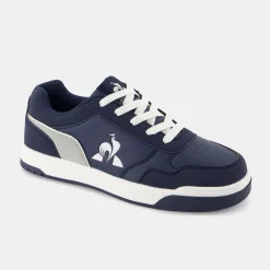 Le Coq Sportif CHAUSSURES ADOChaussures bleues marine COURT BREAKER ado Moonlitocean/silver Cheap