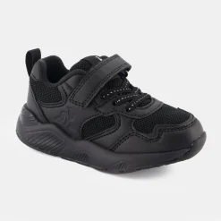 Le Coq Sportif CHAUSSURES BÉBÉChaussures à scratch noires RUNNER bébé Tripleblack Fashion