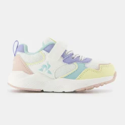 Le Coq Sportif CHAUSSURES bébéChaussures multicolores à scratch RUNNER bébé Opticalwhite/pink Store