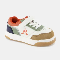 Le Coq Sportif CHAUSSURES BÉBÉChaussures multicolores COURT BREAKER bébé Opticalwhite/orange Outlet