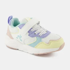 Le Coq Sportif CHAUSSURES bébéChaussures multicolores à scratch RUNNER bébé Opticalwhite/pink Store