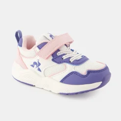 Le Coq Sportif CHAUSSURES BÉBÉChaussures roses à scratch RUNNER bébé Opticalwhite/purple Best