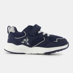 Le Coq Sportif CHAUSSURES ENFANTChaussures bleues à scratch RUNNER enfant Moonlitocean/silver Fashion