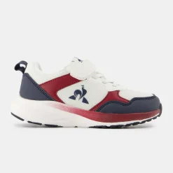 Le Coq Sportif CHAUSSURES ENFANTChaussures à scratch rouges et bleues R500_2 Enfant Opticalwhite/n.droplet Store