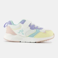Le Coq Sportif CHAUSSURES ENFANTChaussures multicolore à scratch RUNNER enfant Opticalwhite/pink Online