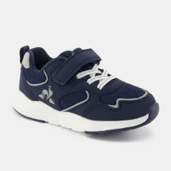 Le Coq Sportif CHAUSSURES ENFANTChaussures bleues à scratch RUNNER enfant Moonlitocean/silver Fashion