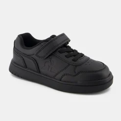 Le Coq Sportif CHAUSSURES ENFANTChaussures à scratch noires COURT BREAKER enfant Tripleblack Hot