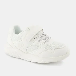 Le Coq Sportif CHAUSSURES ENFANTChaussures à scratch blanches RUNNER enfant Fashion