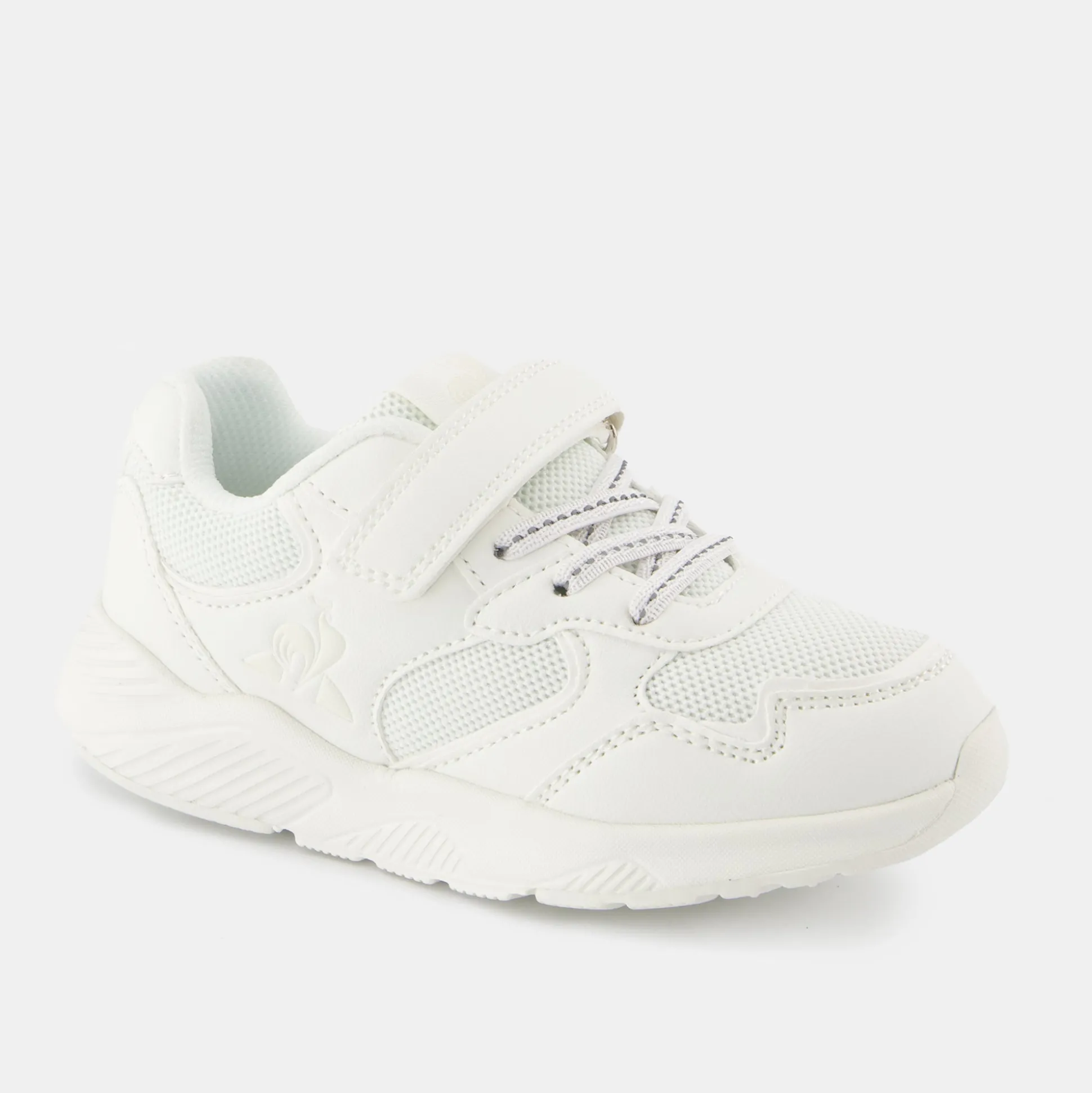 Le Coq Sportif CHAUSSURES ENFANTChaussures à scratch blanches RUNNER enfant Fashion