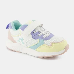 Le Coq Sportif CHAUSSURES ENFANTChaussures multicolore à scratch RUNNER enfant Opticalwhite/pink Online