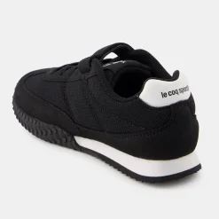 Le Coq Sportif CHAUSSURES ENFANTChaussures noires à scratch VELOCE I enfant Black/opticalwhite Hot