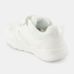 Le Coq Sportif CHAUSSURES ENFANTChaussures à scratch blanches RUNNER enfant Fashion
