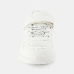Le Coq Sportif CHAUSSURES ENFANTChaussures à scratch blanches RUNNER enfant Fashion