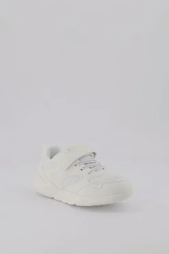 Le Coq Sportif CHAUSSURES ENFANTChaussures à scratch blanches RUNNER enfant Fashion