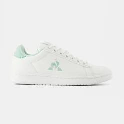 Le Coq Sportif Chaussures LCS COURT CLEAN W Femme Opticalwhite/subtlegreen Discount