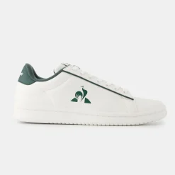 Le Coq Sportif Chaussures LCS COURT CLEAN Homme Opticalwhite/trekkinggreen New