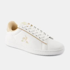 Le Coq Sportif Chaussures LCS COURT CLEAN W Femme Opticalwhite/frostedalmond Cheap