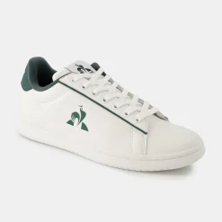 Le Coq Sportif Chaussures LCS COURT CLEAN Homme Opticalwhite/trekkinggreen New