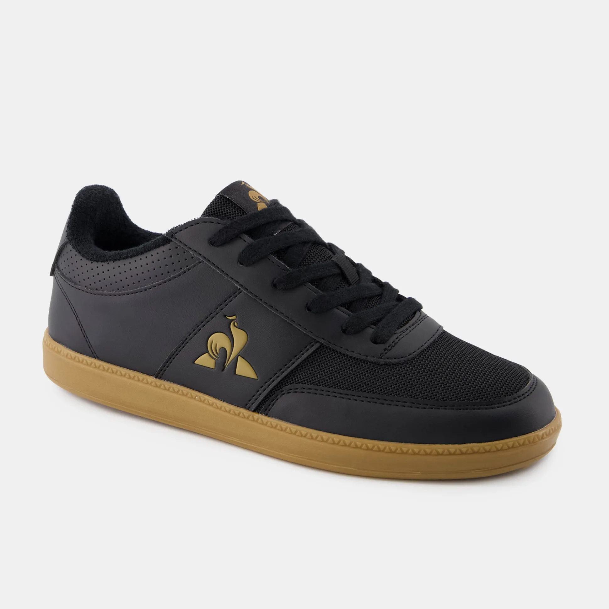 Le Coq Sportif Chaussures LCS DERBY_1 Homme Black/gum Clearance
