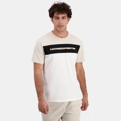 Le Coq Sportif ContemporainT-shirt Homme Peyote/marshmallow Flash Sale