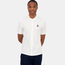 Le Coq Sportif Coq d'orChemise manches courtes Homme Marshmallow Cheap
