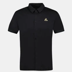 Le Coq Sportif Coq d'orChemise manches courtes Homme Black Hot