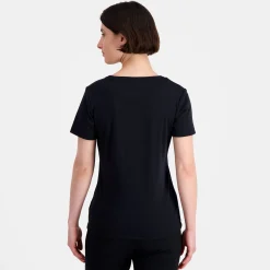 Le Coq Sportif Coq d'OrT-shirt Femme en interlock lyocell/coton Black Flash Sale