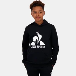 Le Coq Sportif EssentielsSweat à capuche Enfant Black Fashion