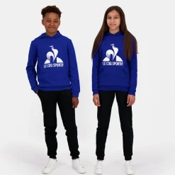 Le Coq Sportif EssentielsSweat à capuche Enfant Bleuelectro Flash Sale