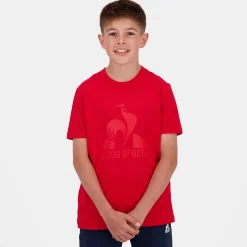 Le Coq Sportif EssentielsT-shirt Enfant Purrouge Clearance