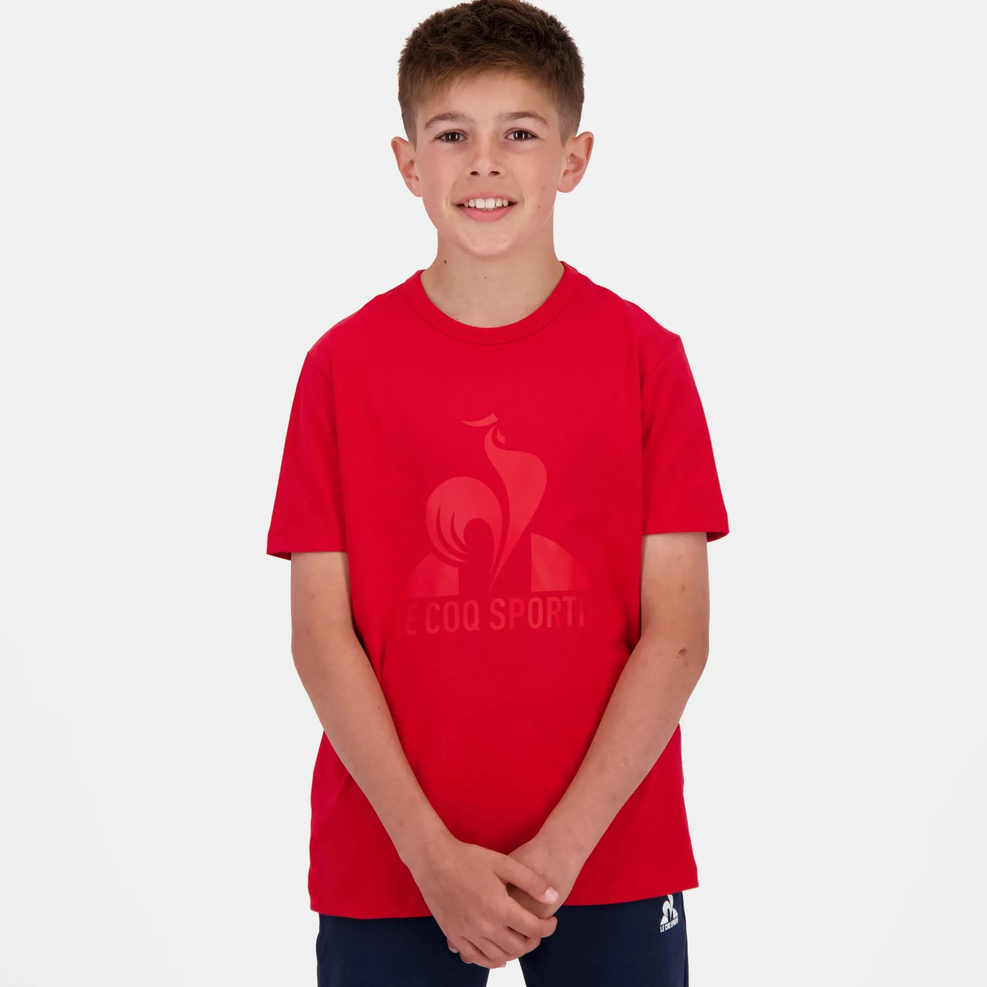 Le Coq Sportif EssentielsT-shirt Enfant Purrouge Clearance