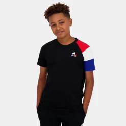 Le Coq Sportif EssentielsT-shirt Enfant Black/n.o.w/b.electro/r.elect Outlet