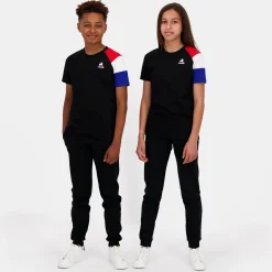 Le Coq Sportif EssentielsT-shirt Enfant Black/n.o.w/b.electro/r.elect Outlet