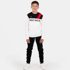 Le Coq Sportif OGC NiceSweat à capuche Enfant Cheap