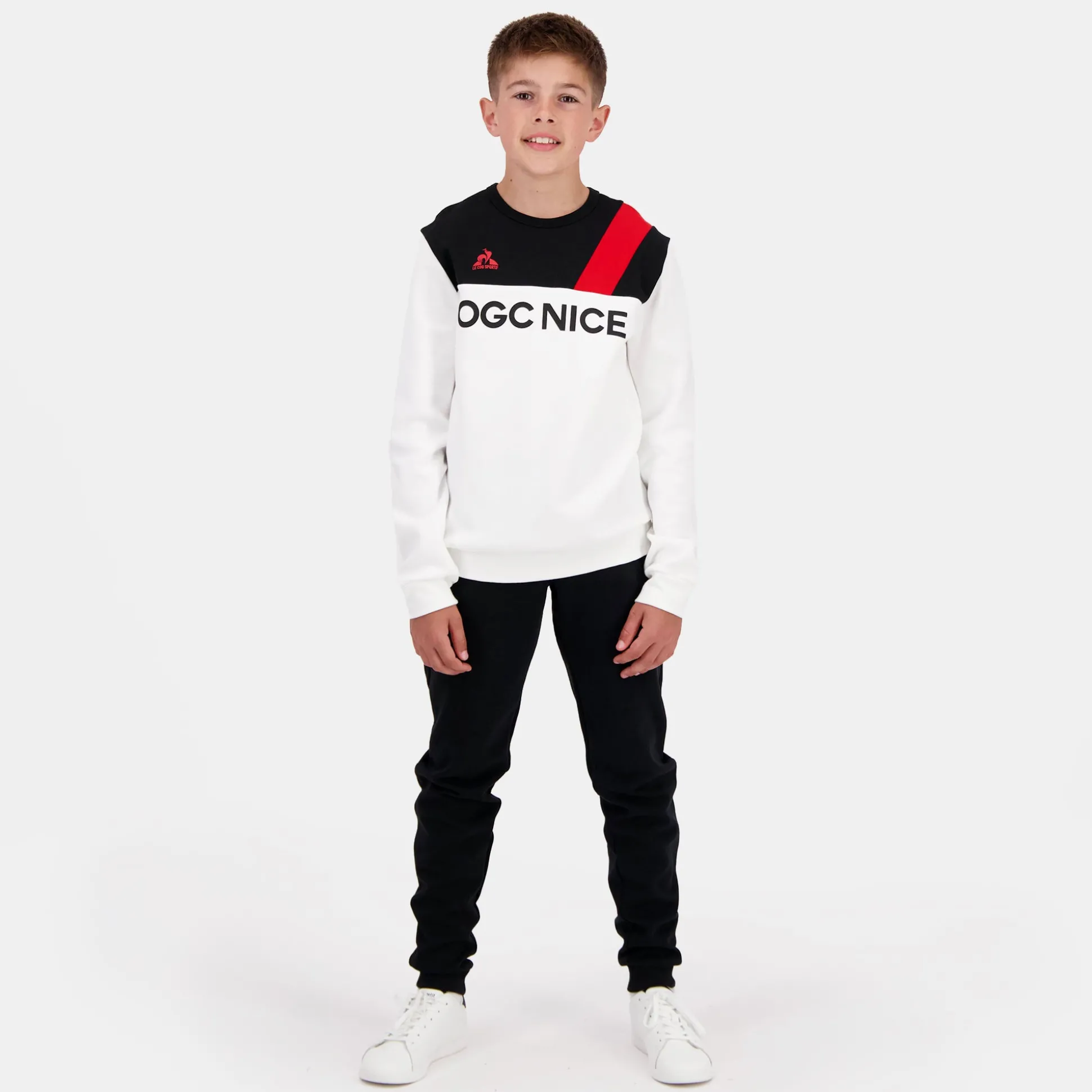 Le Coq Sportif OGC NiceSweat à capuche Enfant Cheap