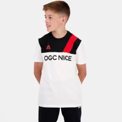 Le Coq Sportif OGC NiceT-shirt Enfant N.o.w/black Online