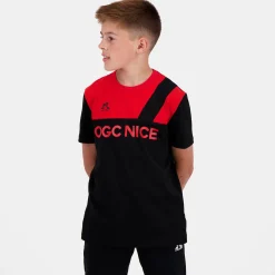 Le Coq Sportif OGC NiceT-shirt Enfant Black/redn Outlet