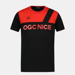 Le Coq Sportif OGC NiceT-shirt Enfant Black/redn Outlet