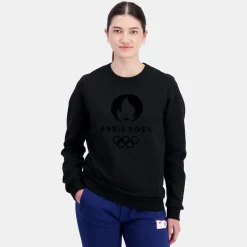 Le Coq Sportif Paris 2024 | Sweat col rond Unisexe Cheap