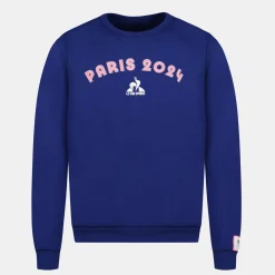 Le Coq Sportif Paris 2024 | Sweat col rond Enfant Best Sale