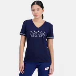 Le Coq Sportif Paris 2024 | T-shirt Femme Hot