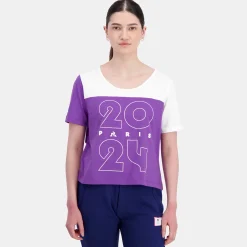 Le Coq Sportif Paris 2024 | T-shirt Femme Discount