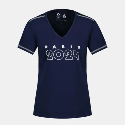 Le Coq Sportif Paris 2024 | T-shirt Femme Hot