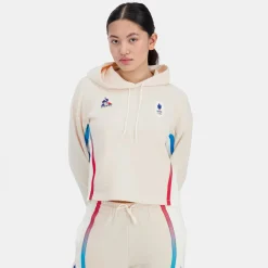 Le Coq Sportif Équipe de France Olympique | Paris 2024Sweat à capuche Équipe de France Femme Best