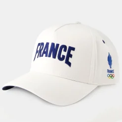 Le Coq Sportif Équipe de France Olympique | Paris 2024Casquette Équipe de France Unisexe Marshmallow Best Sale