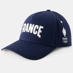 Le Coq Sportif Équipe de France Olympique | Paris 2024Casquette Équipe de France Unisexe Insigniablue Clearance